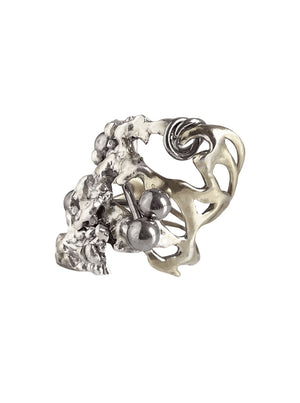 DEMETER RING ARGENT 925 / CUIVRE DORE