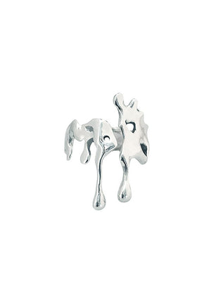 MASK RING ARGENT 925